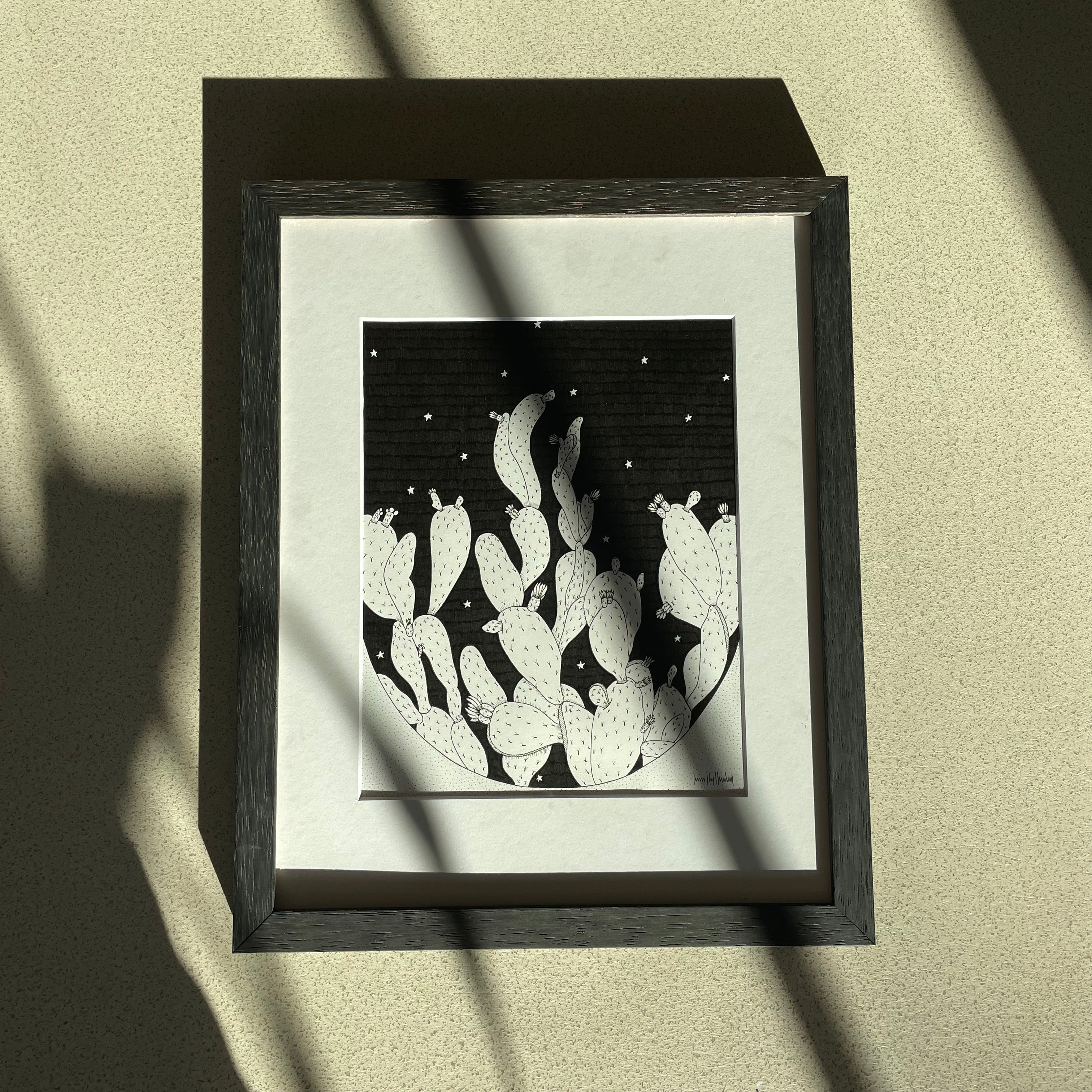 Night Corset Print — Laura Clay Art