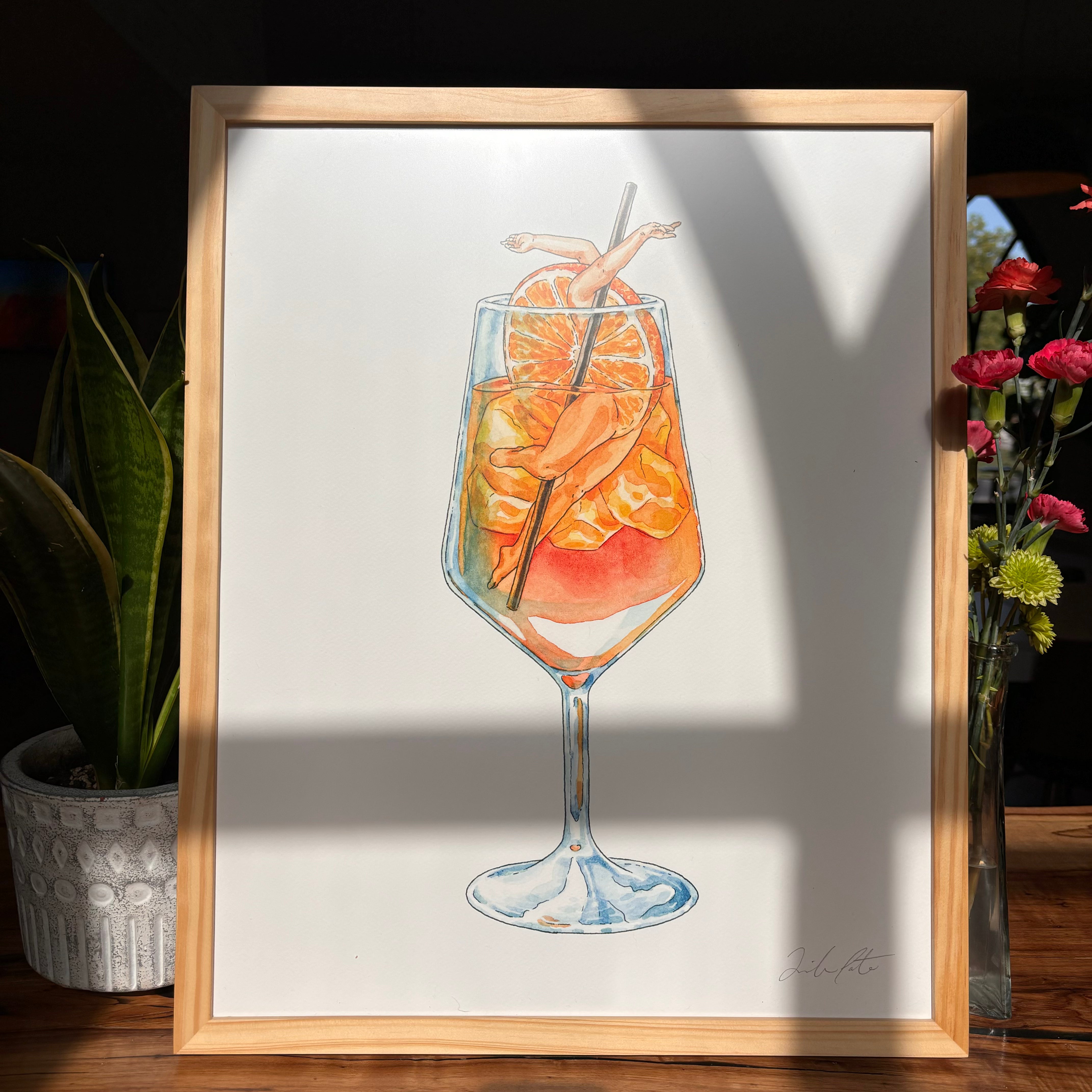 cocktail soda』アクリル画 acryl 気付く paint art_02