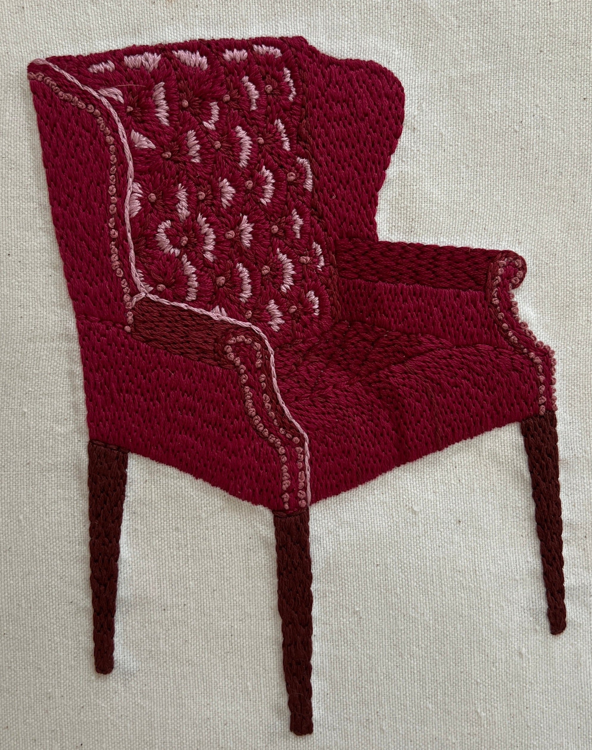 DEEP PURPLE CHAIR by Jane Reichle – thecathedral