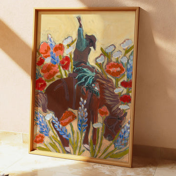 BUCKING BRONCO BOUQUET by El Baker