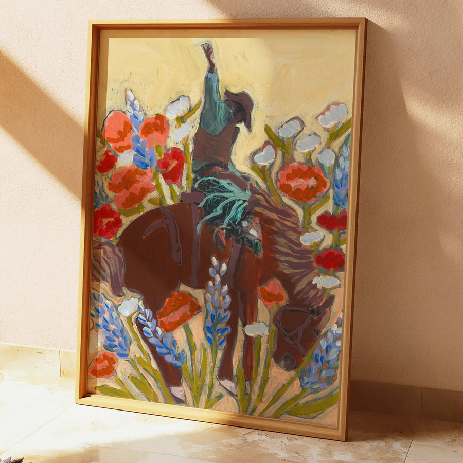 BUCKING BRONCO BOUQUET by El Baker