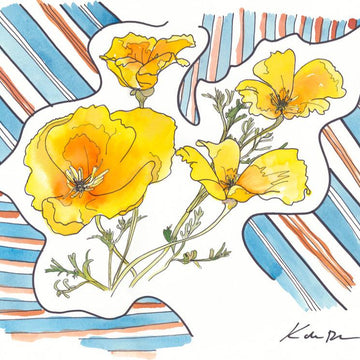 CALIFORNIA POPPY by Katie Chance