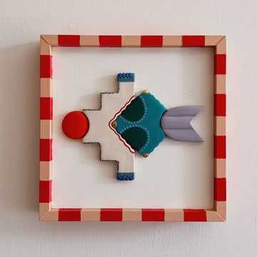 CERAMIC BIRDIE NO 128 by Eliana Bernard