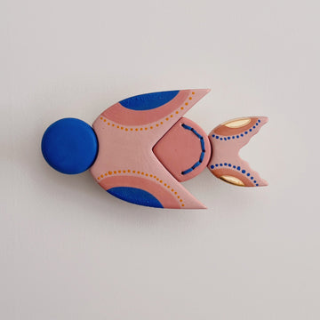 CERAMIC BIRDIE NO 93 by Eliana Bernard
