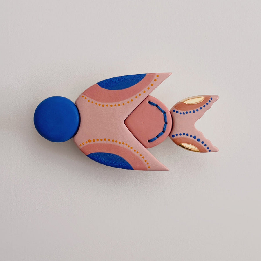 CERAMIC BIRDIE NO 93 by Eliana Bernard
