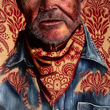 MAN WITH BANDANA by Sandra Boskamp