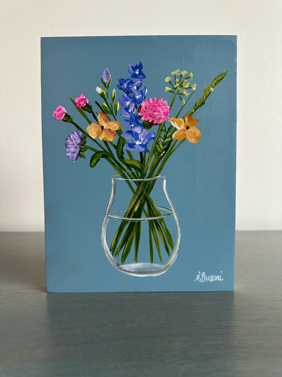 MINI FLORAL VASE 8 by Neena Buxani