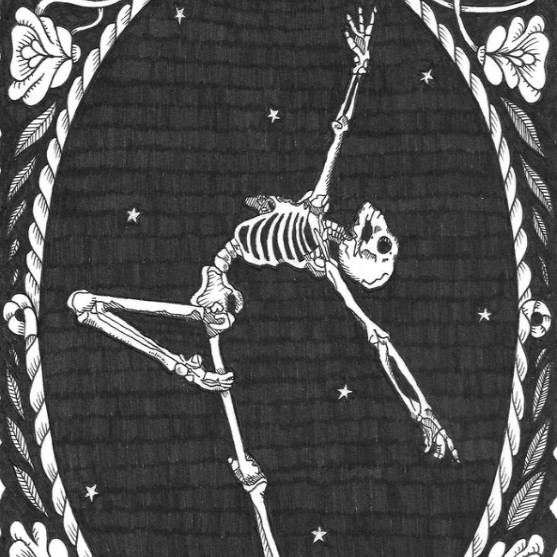 SKELETON BALLERINA by Laura Clay