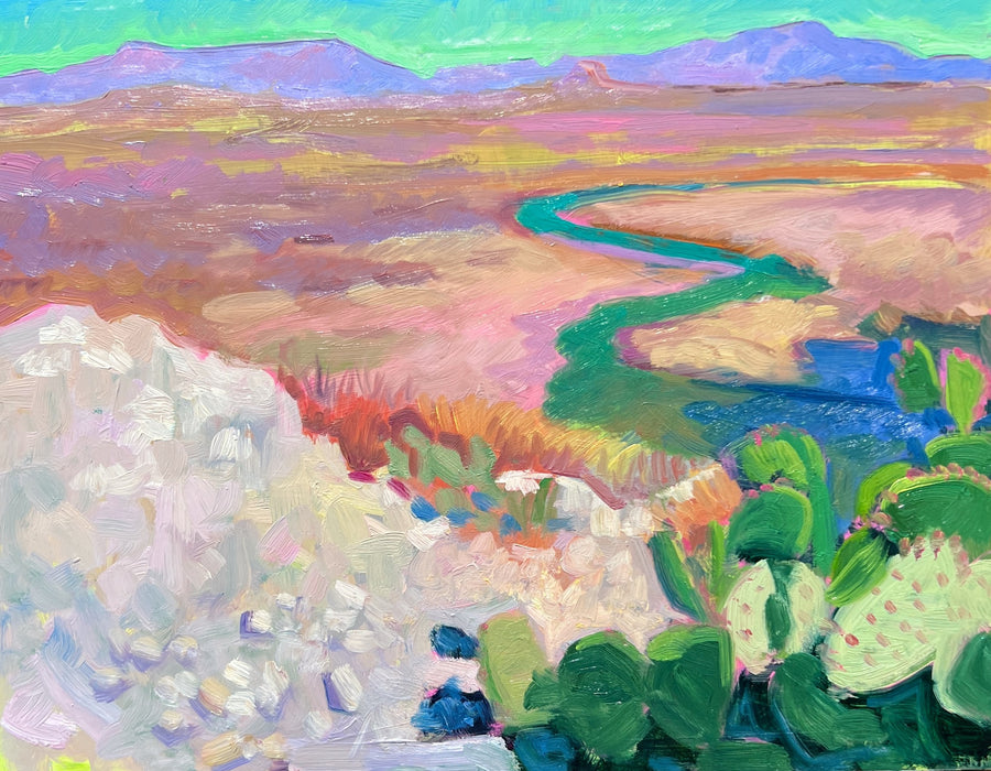 SANTA ELENA LOOKOUT (RIO GRANDE) by Sari Shryack