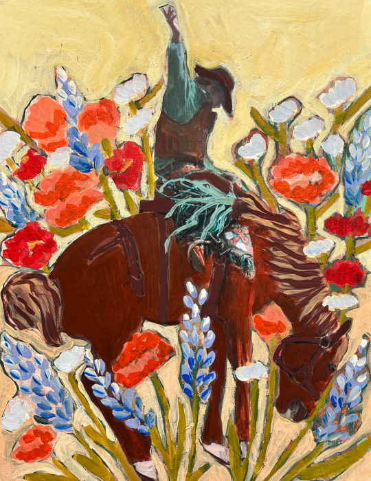 BUCKING BOUQUET by El Baker