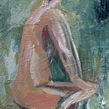 FIGURE ON CHAIR by Dalton Tracee