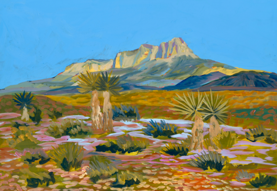 GUADALUPE MOUNTAINS by El Baker