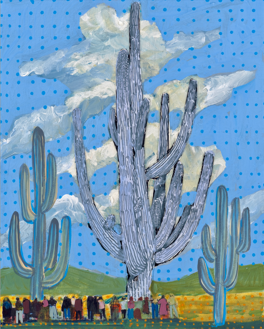 SAGUARO GIANTS by El Baker