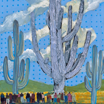 SAGUARO GIANTS by El Baker