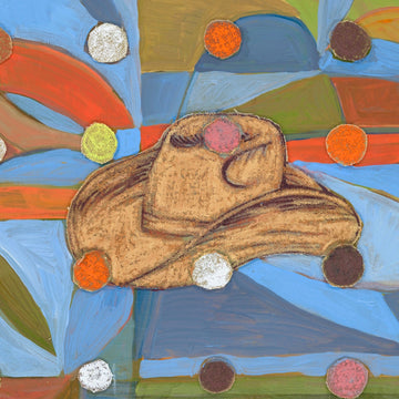 COWBOY HAT COLLAGE  by El Baker
