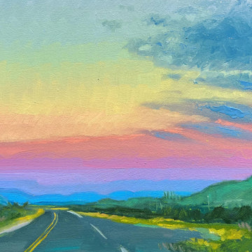 SUNSET OUT OF BIG BEND by Sari Shryack
