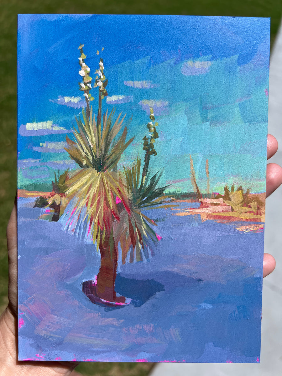 WHITE SANDS SOAP YUCCA by Sari Shryack